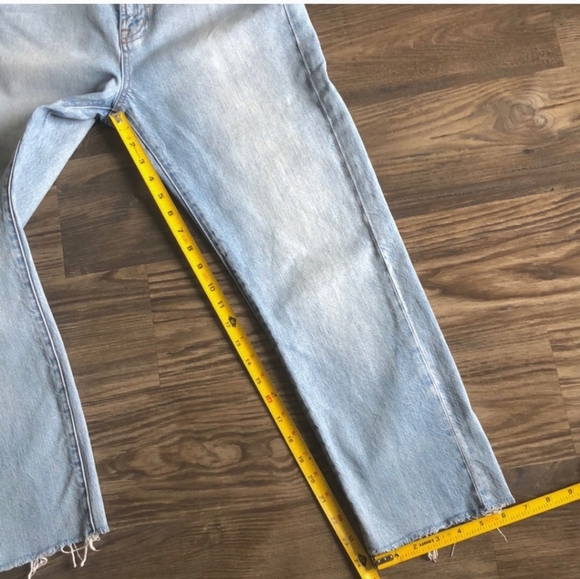 Madewell The Perfect Summer Jean Straight Leg 27 Light Medium Wash - Picture 7 of 15